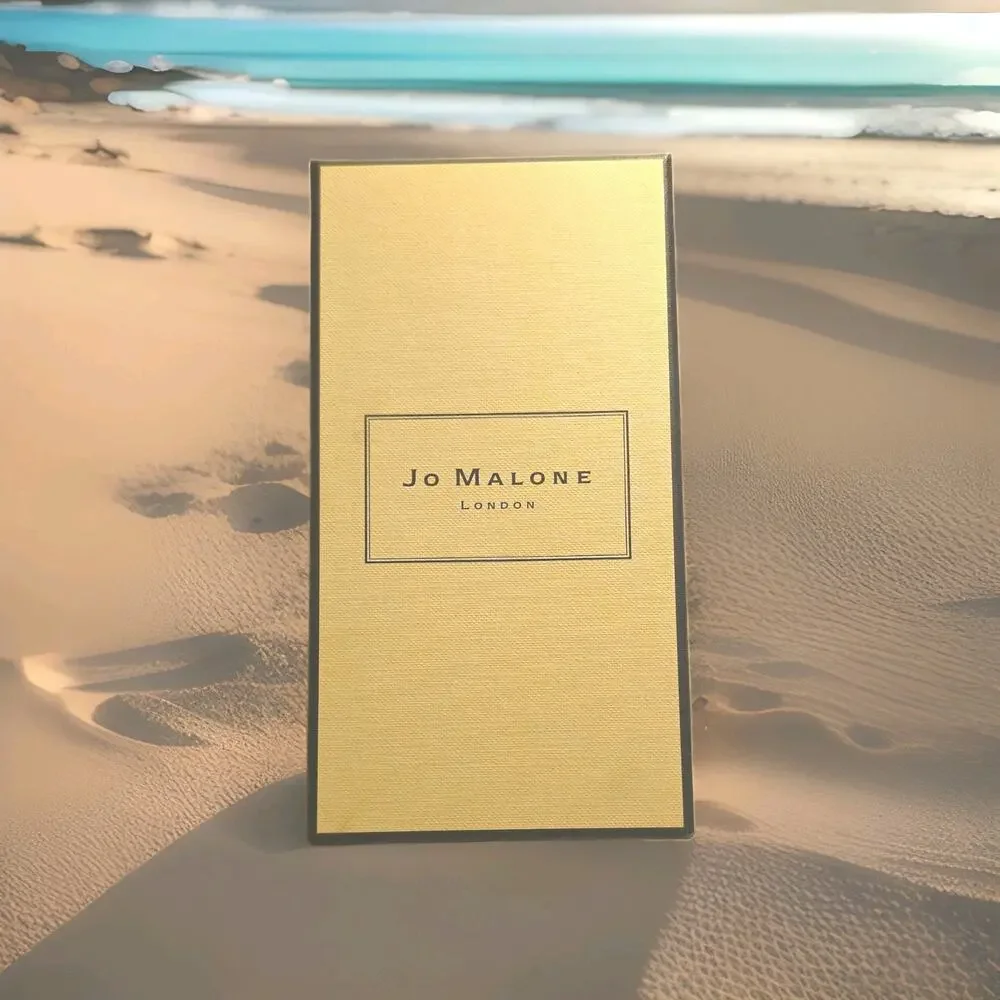 Jo Malone London Luxury Beauty Gift Box Rectangle Beige/Black Paper